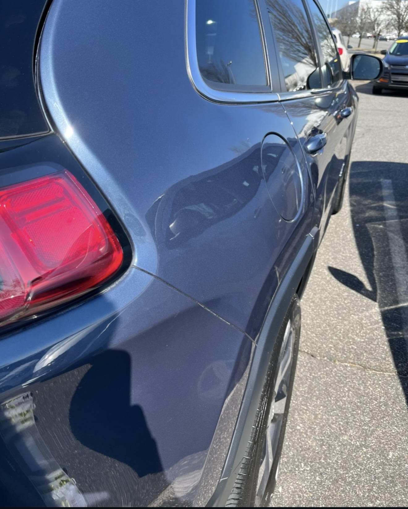 After paintless dent repair showcase 2